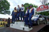 Rallye Český Krumlov: Stupně vítězů